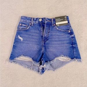 Jean shorts. Brand new